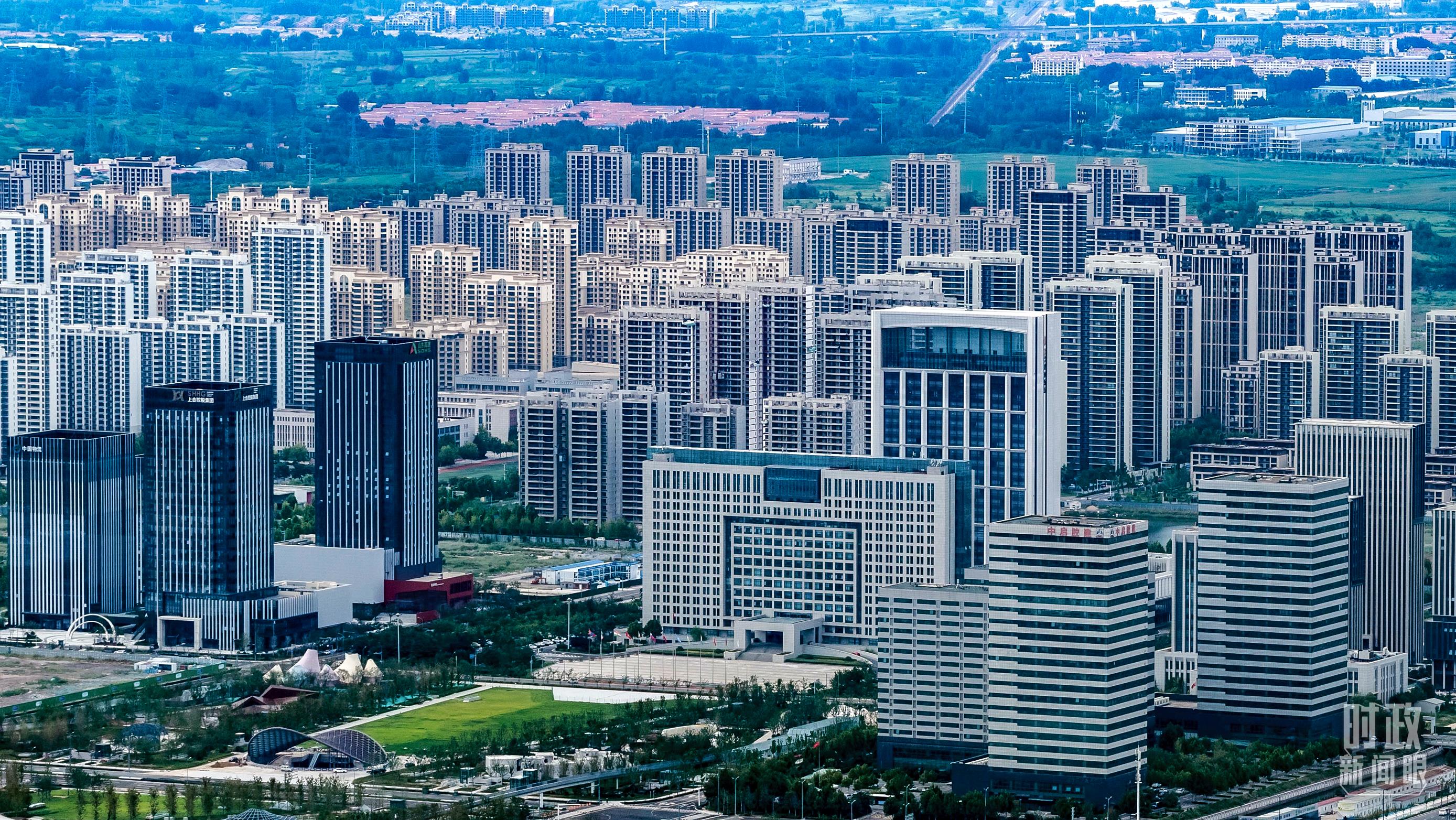 △位于青岛的上合示范区。（视觉中国）