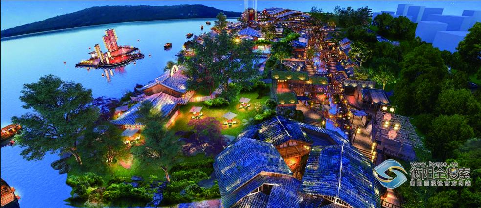 南岳里庙会街区。