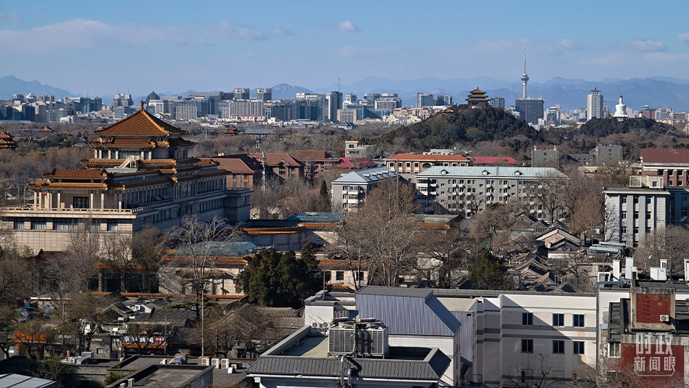 △北京。（总台央视记者范一鸣拍摄）